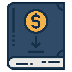 guidebook modern line style icon