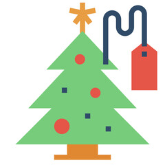 seasonal modern line style icon