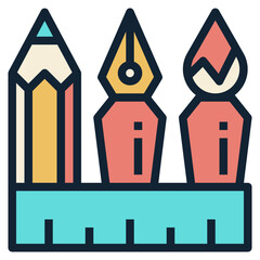 sketching modern line style icon