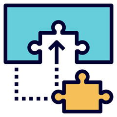 Obraz premium provider modern line style icon