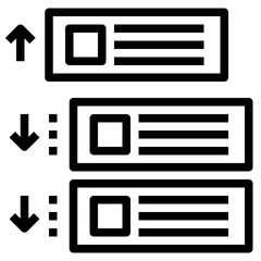 content modern line style icon