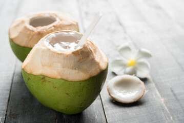 Fresh Organic Coconut Water