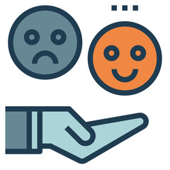 feedback modern line style icon