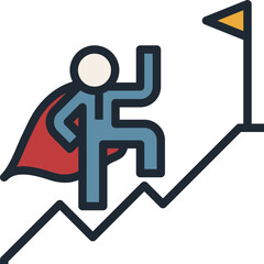 venture modern line style icon