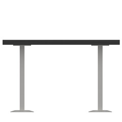 3d rendering illustration of a bar table
