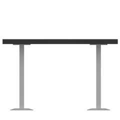Obraz premium 3d rendering illustration of a bar table