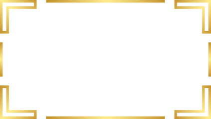 Gold Border Frame