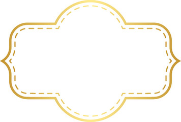 Vintage Gold Border Frame