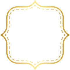 Vintage Gold Border Frame