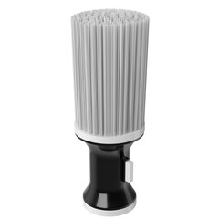 3d rendering illustration of a barber neck duster