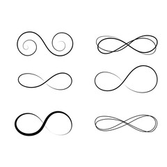 Infinity sign, symbol, logo