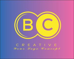 BC two Letter Logo Concept