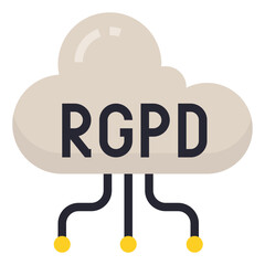 data modern line style icon