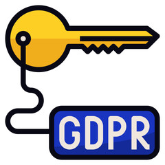 gdpr modern line style icon