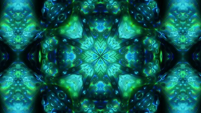 Colorful Retro Pattern Loop Video