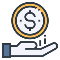 bonus modern line style icon