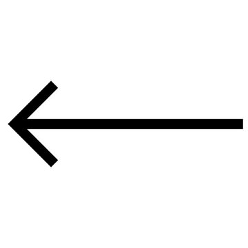 arrow modern line style icon