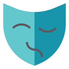 emotional modern line style icon