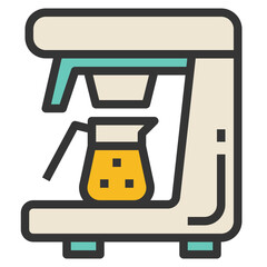 coffee modern line style icon