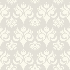 Seamless vintage wallpaper background for design.