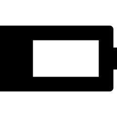 battery modern line style icon