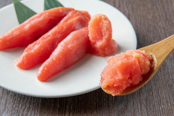 新鮮で美味しい北海道のタラコ