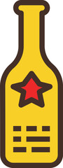 beer modern line style icon