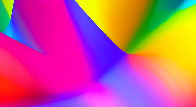 Colorful abstract geometric pattern design in retro style.