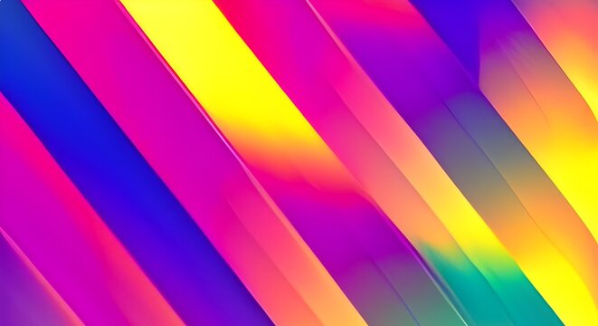 Colorful abstract geometric pattern design in retro style.