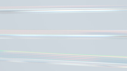 Translucent prism glass with colorful gradations and simple rectangular shapes. 