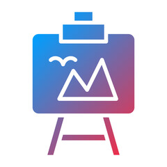 Easel Icon Style