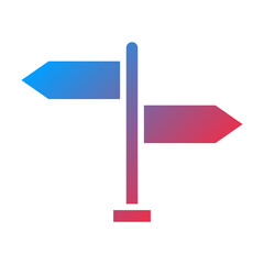 Sign Board Icon Style