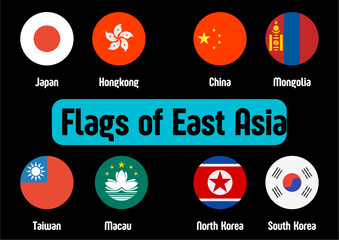 Flags of East Asia