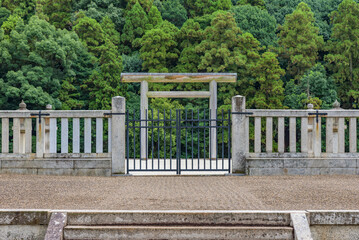 Fototapeta premium Kondayama Kofun of the World Heritage Site 