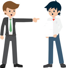 Salary Man are Being Commanded by a lot of Jobs, So Hard Work