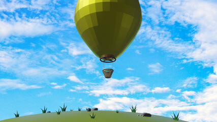 Obraz premium MONGOLFIERA