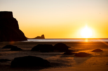 Sunset on the Beach