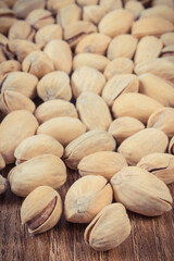 Pistachio nuts as source vitamins and minerals. Healthy eating