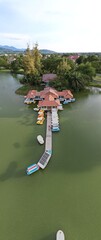 Naklejka premium Taiping, Malaysia - September 24, 2022: The Landmark Buildings and Tourist Attractions of Taiping
