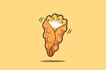 Chocolate Banana Crepe Bubble Hong Kong