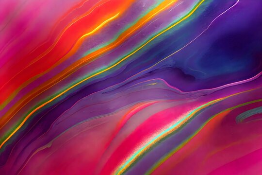 Abstract colorful marble texture background - fluid art, great for wallpapers