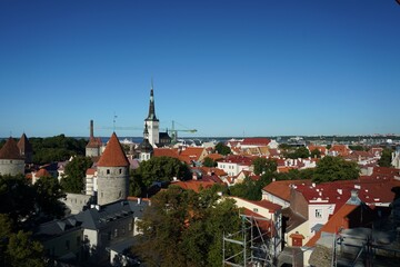Obraz premium Tallinn Estonia 2022 August