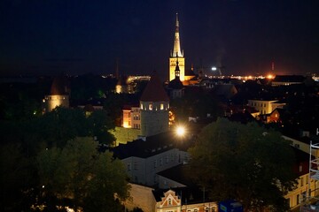 Obraz premium Tallinn Estonia 2022 August