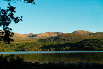 lake in the mountains