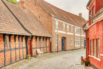 Ribe, Denmark, HDR Image