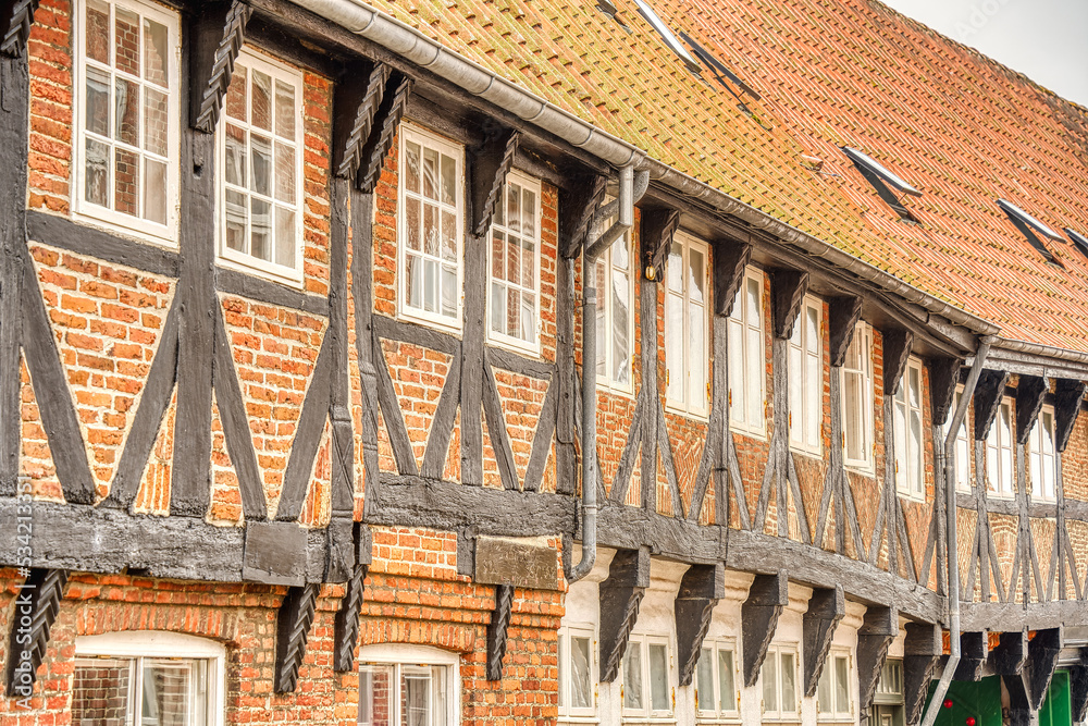 Canvas Prints ribe, denmark, hdr image