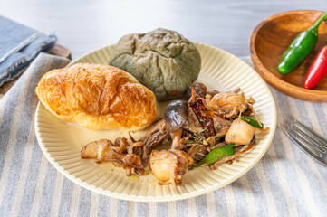 きのこと帆立のマリネ