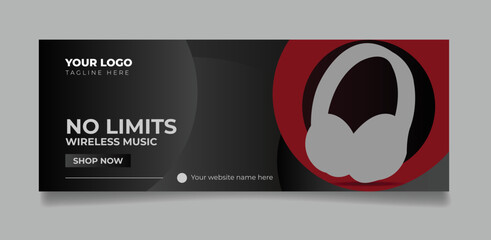 Social Media Cover And Web Banner Template