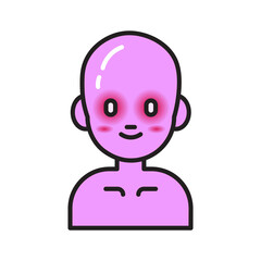 Cute Tuyul - Indonesian Ghost Vector Illustration