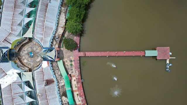Taiping, Malaysia - September 24, 2022: The Landmark Buildings and Tourist Attractions of Taiping